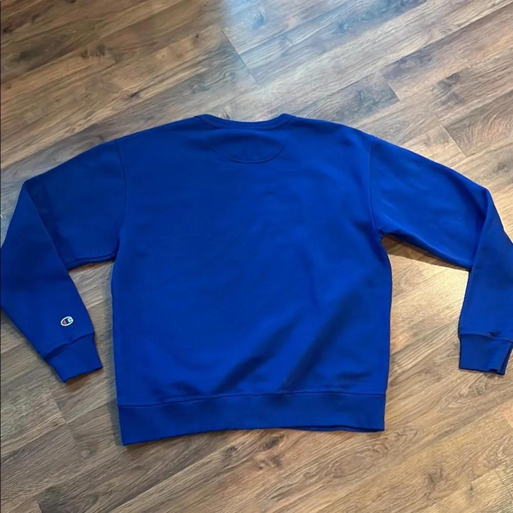 Champion Blue Crewneck Sweater - Large